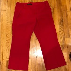 The Limited Size 4 Drew Fit Capris. Red.